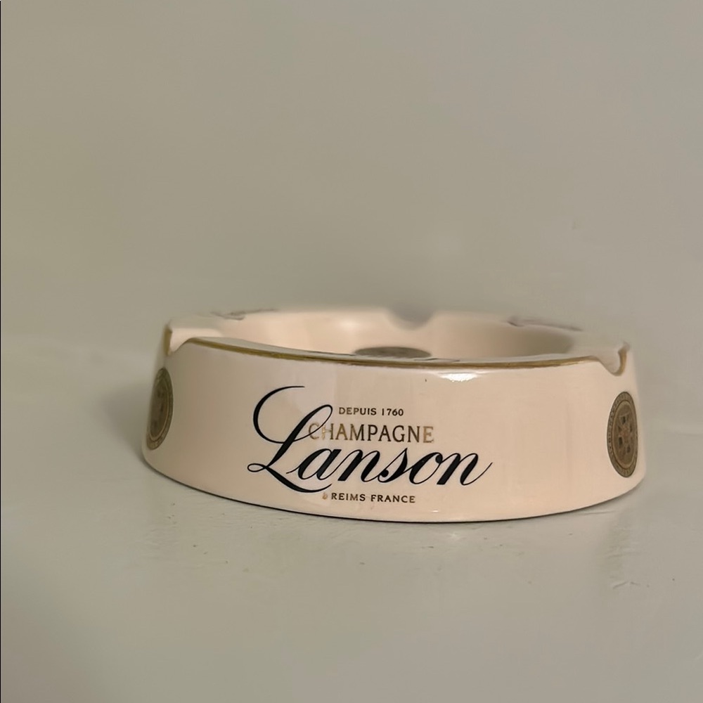 Lanson Champagne Vintage Ashtray